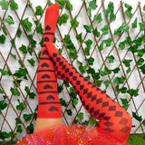 Medias Largas Arlequín Bucaneras Accesorio Halloween Adulto Disfraz BJ152