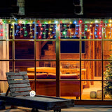 Cortina Led 3 Mts x 45 Cm 100 Led Multicolor Luces Navidad 1323