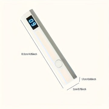 1pc Lámpara LED Portátil para Uñas con Temporizador Digital - Endurecedora de Gel Compacta, Pantalla LCD, Recargable USB y Curado Rápido para Hogar, Salón o Viaje - Regalo Perfecto para Técnicos de Manicura, Herramienta de Manicura, Diseño Elegante, Cons