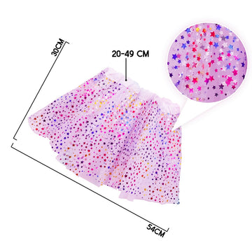 Tutú Estrellas Niñas Colores Falda Ballet Disfraz OF359