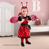 Disfraz Mariquita Alas Diadema  Niñas Halloween OD577MA