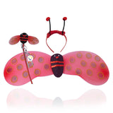 Disfraz Mariquita Alas Diadema  Niñas Halloween OD577MA