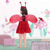 Disfraz Mariquita Alas Diadema  Niñas Halloween OD577MA