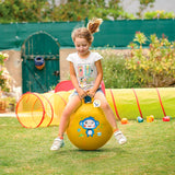 Pelota Saltarina Inflable Agarradera juguete Montable Infantil GM2201