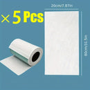 5pcs Almohadillas de Filtro para Aire Acondicionado - Retardante de Llama, Ignífugo y Antipolvo, 80.01x19.99cm, Diseño Fácil de Colgar para Mejorar la Calidad del Aire en el Hogar, Captura PM2.5, Polen y Humo, Filtros de Aire para el Hogar