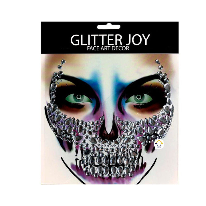 Tatuaje Temporal Piedras Faciales Maquillaje Corporal Disfraz TT02