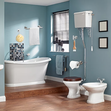 Juego de accesorios para baño, 6 piezas, barra para toallas y soportes, montaje en pared, acero inoxidable, color negro mate, 16 pulgadas