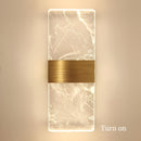 Aplique de pared moderno en acrílico con LED cálido, montaje semiempotrado, acabado metálico, incluye hardware de instalación, para dormitorio, sala de estar, hotel, estudio, pasillo, estilo industrial, cafetería, restaurante - ambiente romántico, decora