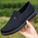 Zapatos Casuales de Hombre para Calzar - Parte Superior y Forro Transpirable, Suela Antideslizante de Goma, Diseño con Detalles en Gris Oscuro y Naranja para Comodidad y Estilo Diario, Zapatos Cómodos Slip-Ons, Diseño Discreto de Marca, Textura en la Sup