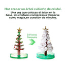 Árbol De Navidad Mágico Decoración Florece Cristal ANM01