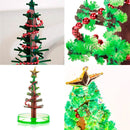 Árbol De Navidad Mágico Decoración Florece Cristal ANM01