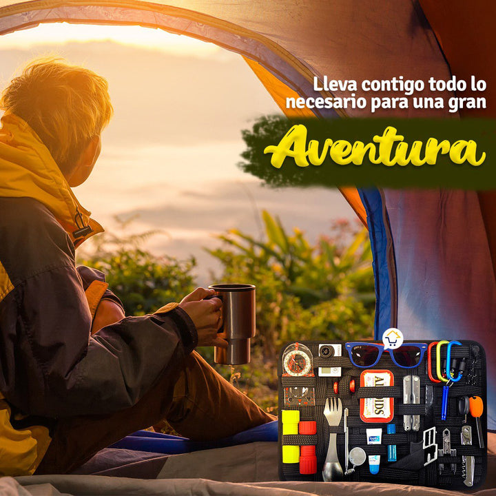 Organizador Elástico Multifuncional Portátil Herramientas y Cables ORE01