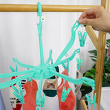 Gancho Araña X2 Ropa Interior 16 Pinzas Multiusos Giratorio F268