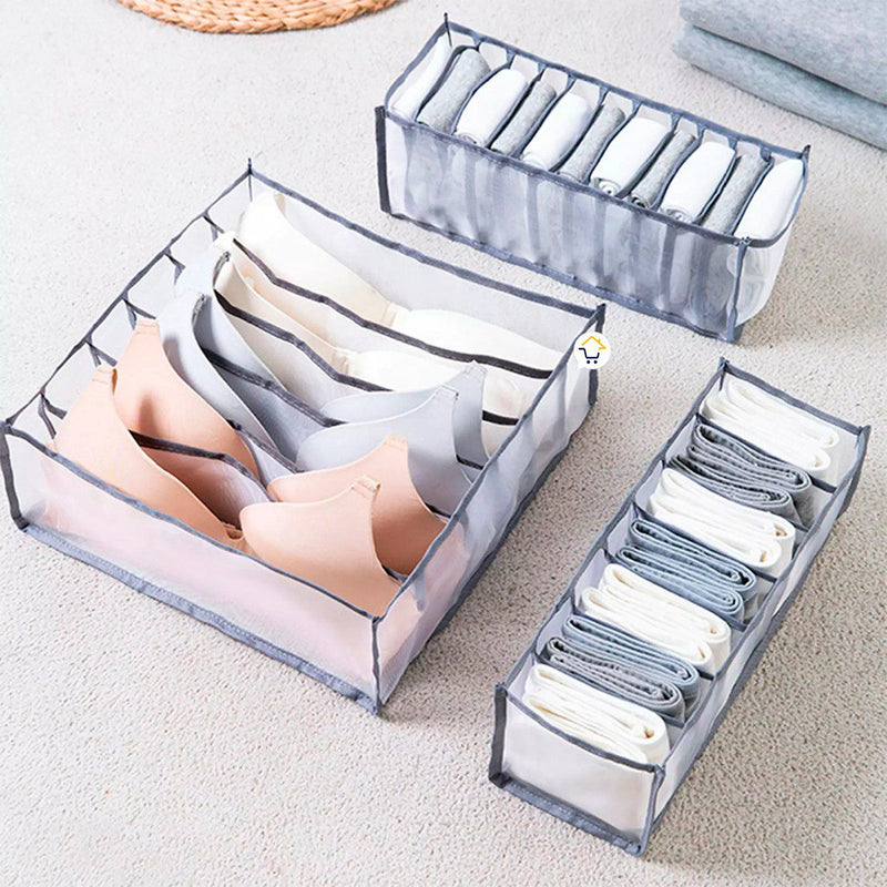 Set Organizadores De Ropa Interior y Brasieres Medias Divisor Cajones Armario ODRX3