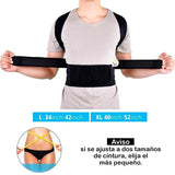 Corrector de Postura Soporte Lumbar Ajustable 628002