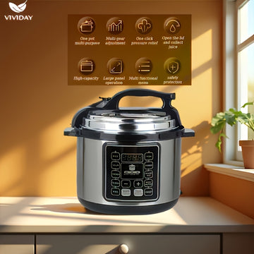 Olla de presión eléctrica, olla arrocera inteligente para el hogar, olla de presión multifuncional, olla de presión eléctrica, olla de presión inteligente de gran capacidad para el hogar, olla arrocera eléctrica antiadherente