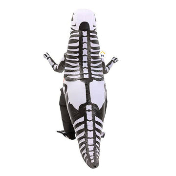 Disfraz Dinosaurio Esqueleto Gigante Inflable Adulto DNHUESO