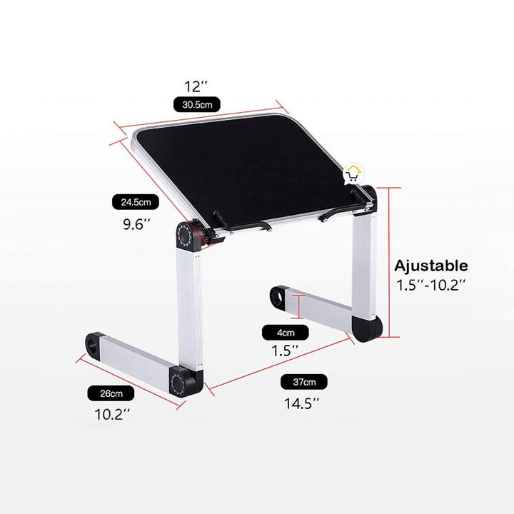 Mesa Plegable Portátil Laptop Ajustable Tablet Oficina T8
