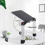 Mesa Plegable Portátil Laptop Ajustable Tablet Oficina T8