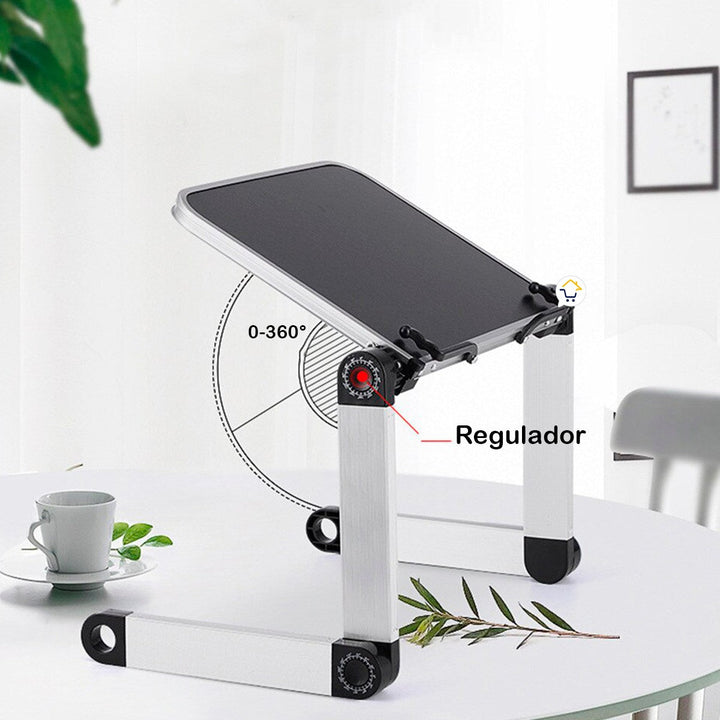Mesa Plegable Portátil Laptop Ajustable Tablet Oficina T8