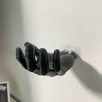 Gancho en forma de mano de 1 pieza, Gancho de Pared sin Perforaciones y Sin Rastro, Gancho Duradero para Llaves, Sombreros, Toallas, Artículos de Aseo, Gancho Autoadhesivo para la Casa para Objetos Varios, Organizador Doméstico para Baño, Dormitorio, Hog
