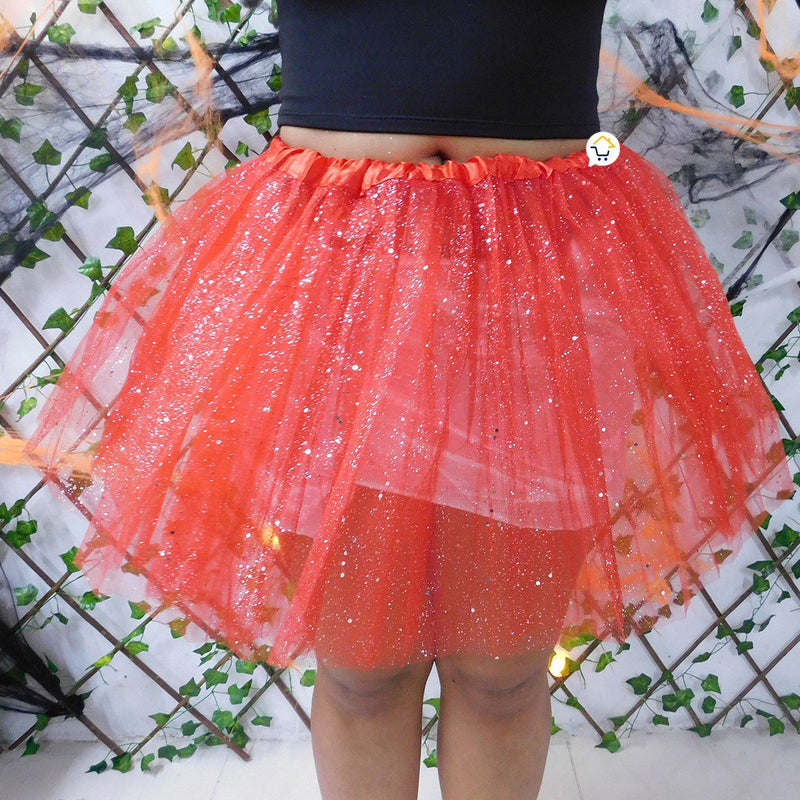 Tutú Purpurina Adulto Colores Falda Ballet Disfraz Halloween TUTU2