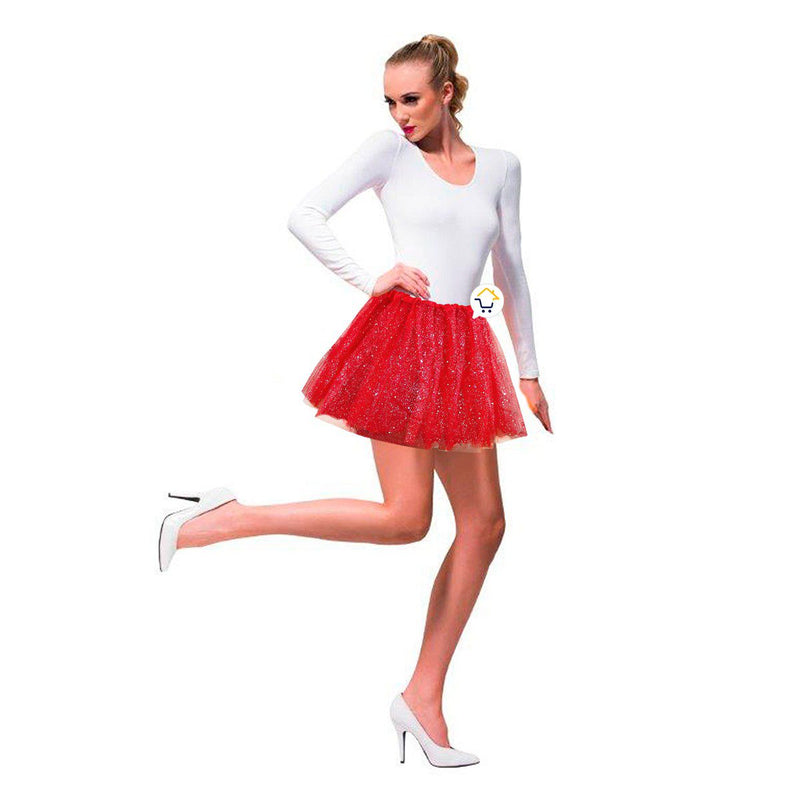 Tutú Purpurina Adulto Colores Falda Ballet Disfraz Halloween TUTU2