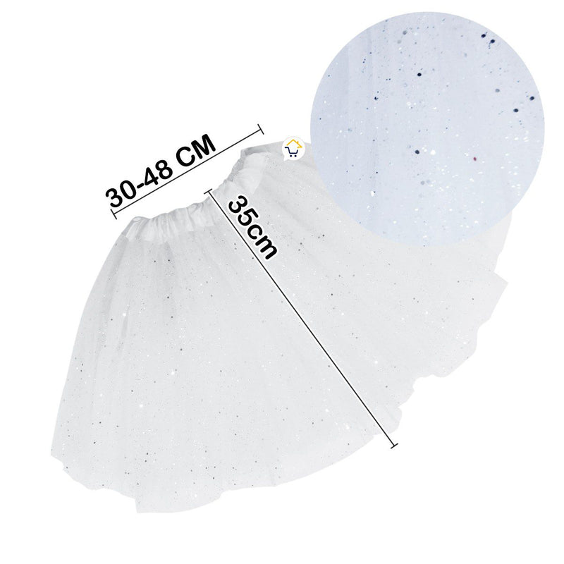 Tutú Purpurina Adulto Colores Falda Ballet Disfraz Halloween TUTU2