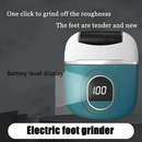 1pc Amoladora eléctrica portátil USB para pies, Cuidado de los pies, Herramienta removedora, Recortador Dead Light Beige, Eliminación de cutículas dura Light Beige