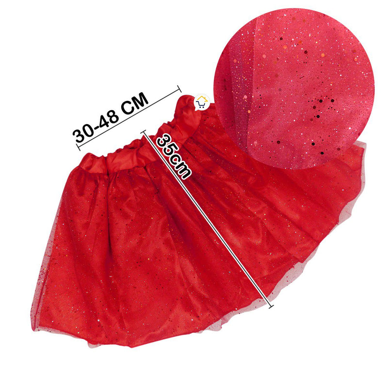 Tutú Purpurina Adulto Colores Falda Ballet Disfraz Halloween TUTU2