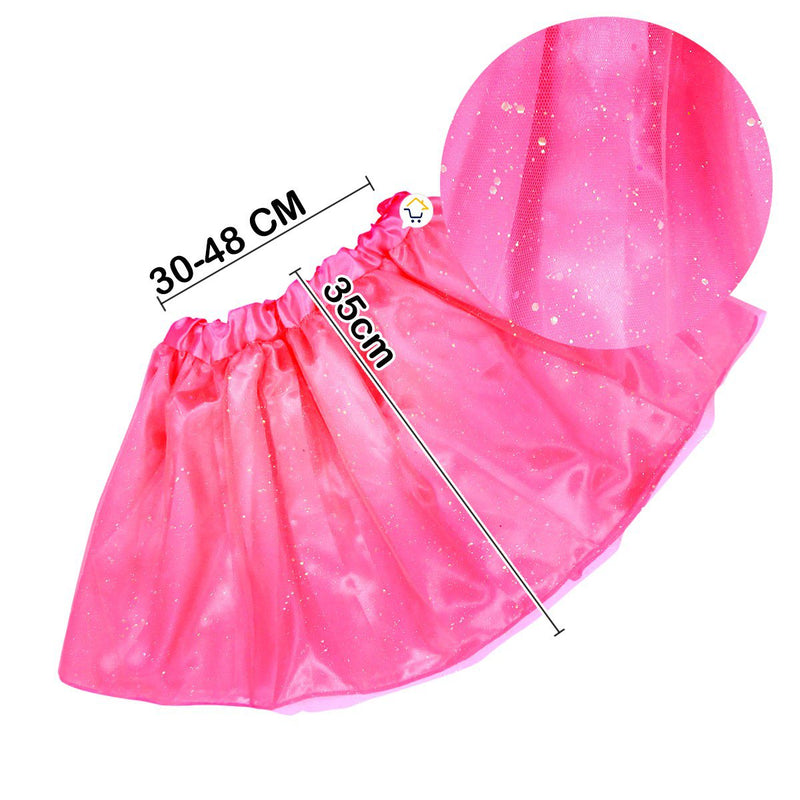 Tutú Purpurina Adulto Colores Falda Ballet Disfraz Halloween TUTU2