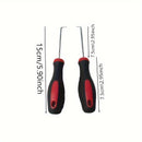 Conjunto de 2 piezas de ganchos especiales para lavadoras de pulsador, extractores de chasis, herramientas de desmontaje de limpieza y reparación de electrodomésticos, artefactos de destornillador