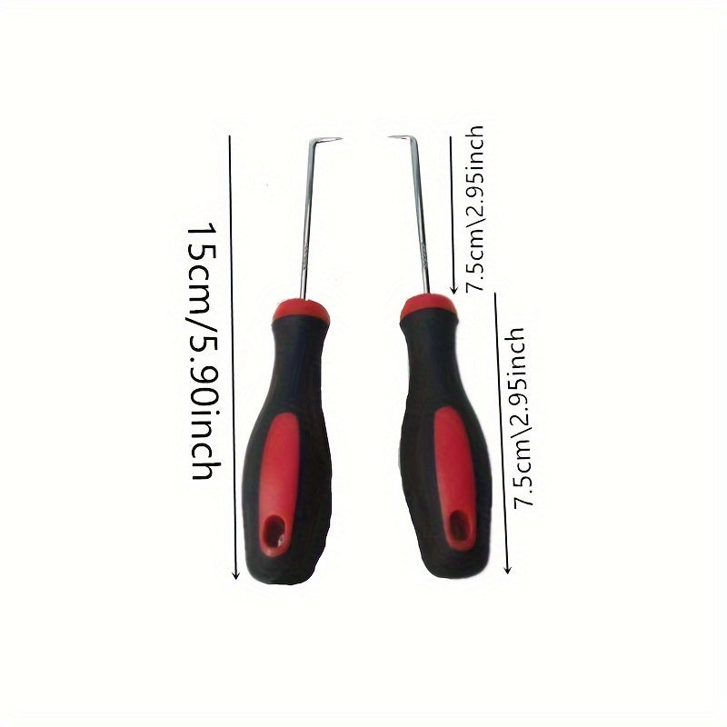 Conjunto de 2 piezas de ganchos especiales para lavadoras de pulsador, extractores de chasis, herramientas de desmontaje de limpieza y reparación de electrodomésticos, artefactos de destornillador