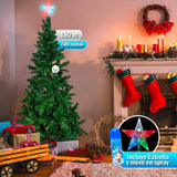 Árbol Navidad 1.80 m Estrella Y Nieve Spray 700 Ramas S34D
