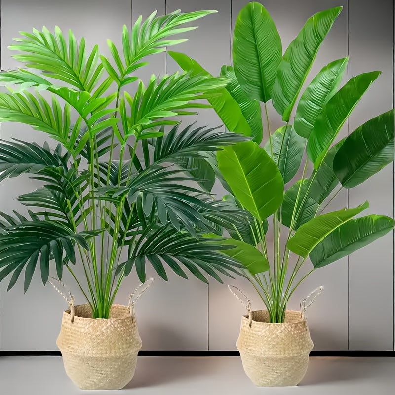 Dos Árboles Artificiales en Colores Atractivos, Plantas Artificiales Resistentes a los Rayos UV Adecuadas para Decoraciones de Primavera / Verano y Día de San Valentín, Hogar, Jardín, Patio y Porche Deco Jardín de Balcón - Plástico, Sin Contenedores