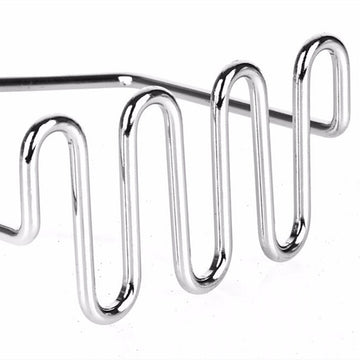 1 Unidad, Cortador De Papas De Acero Inoxidable, Con Diseño Ondulado, Utensilios De Cocina