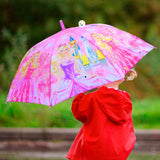 Sombrilla Paraguas Automático Infantil Princesas Silbato SPA01