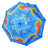 Sombrilla Paraguas Automático Infantil Vehículos Silbato SPA02