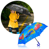 Sombrilla Paraguas Automático Infantil Vehículos Silbato SPA02
