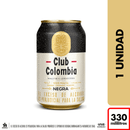 CERVEZA CLUB COLOMBIA 330ML NEGRA LATA