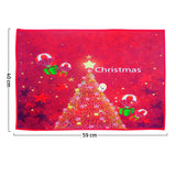 Tapete Navideño Antideslizante Multiusos Estampado Navidad FM0203