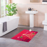 Tapete Navideño Antideslizante Multiusos Estampado Navidad FM0203