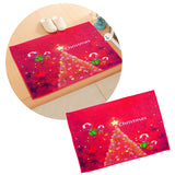 Tapete Navideño Antideslizante Multiusos Estampado Navidad FM0203
