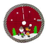 Pie De Árbol Falda Navideño Decoración Tapete FM001
