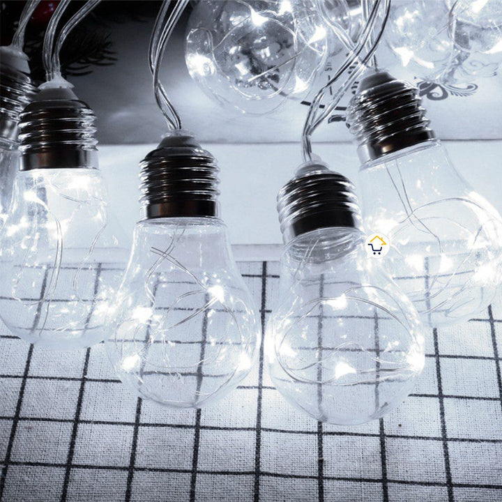 Extensión Bombillos X10 Decoración Navidad Micro Led Luces TX50Q-W