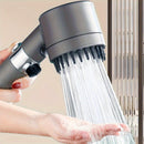 Cabeza de ducha de lluvia de pared de lujo con aspersión de alta presión, acabado de plástico redondo, ideal para decoración de baño moderno, perfecto para la temporada de vacaciones, actualización de ducha | Cabeza de ducha moderna | Fijación de ducha d