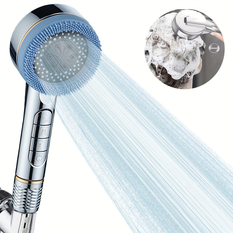 Ducha con teclas de piano de Praga en varios colores: cabezal de ducha con filtro de agua, alta presión, para baño, fácil instalación