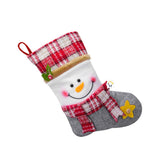 Bota Navideña Media Roja Decoración Navidad Colgante HH006