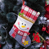 Bota Navideña Media Roja Decoración Navidad Colgante HH006