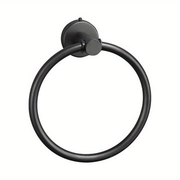 1pc Anillos De Toalla De Acero Inoxidable, Anillo De Toalla Redondo Para Baño Cocina, Toallero Montado En La Pared Barra De Toalla